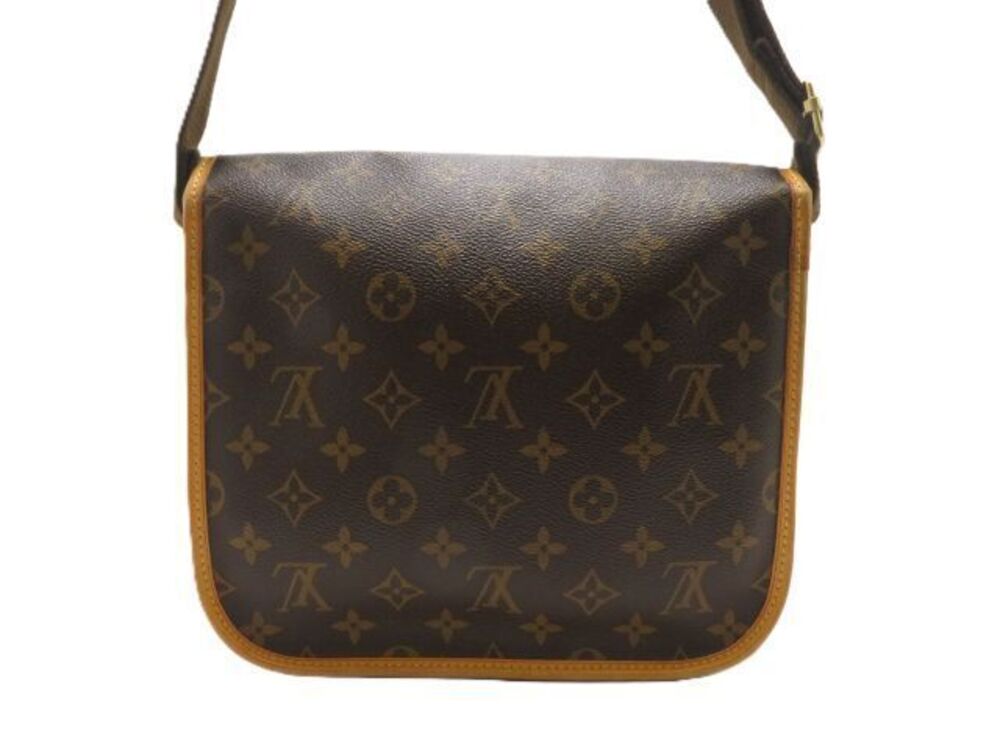 LOUIS VUITTON Messenger Bosphore Monogram Bag Shoulder Canvas Brown